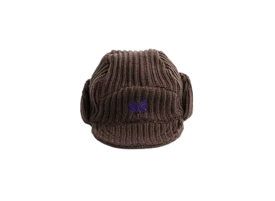 NEEDLES Merino Wool Bird Shooting Cap "Brown" NS065