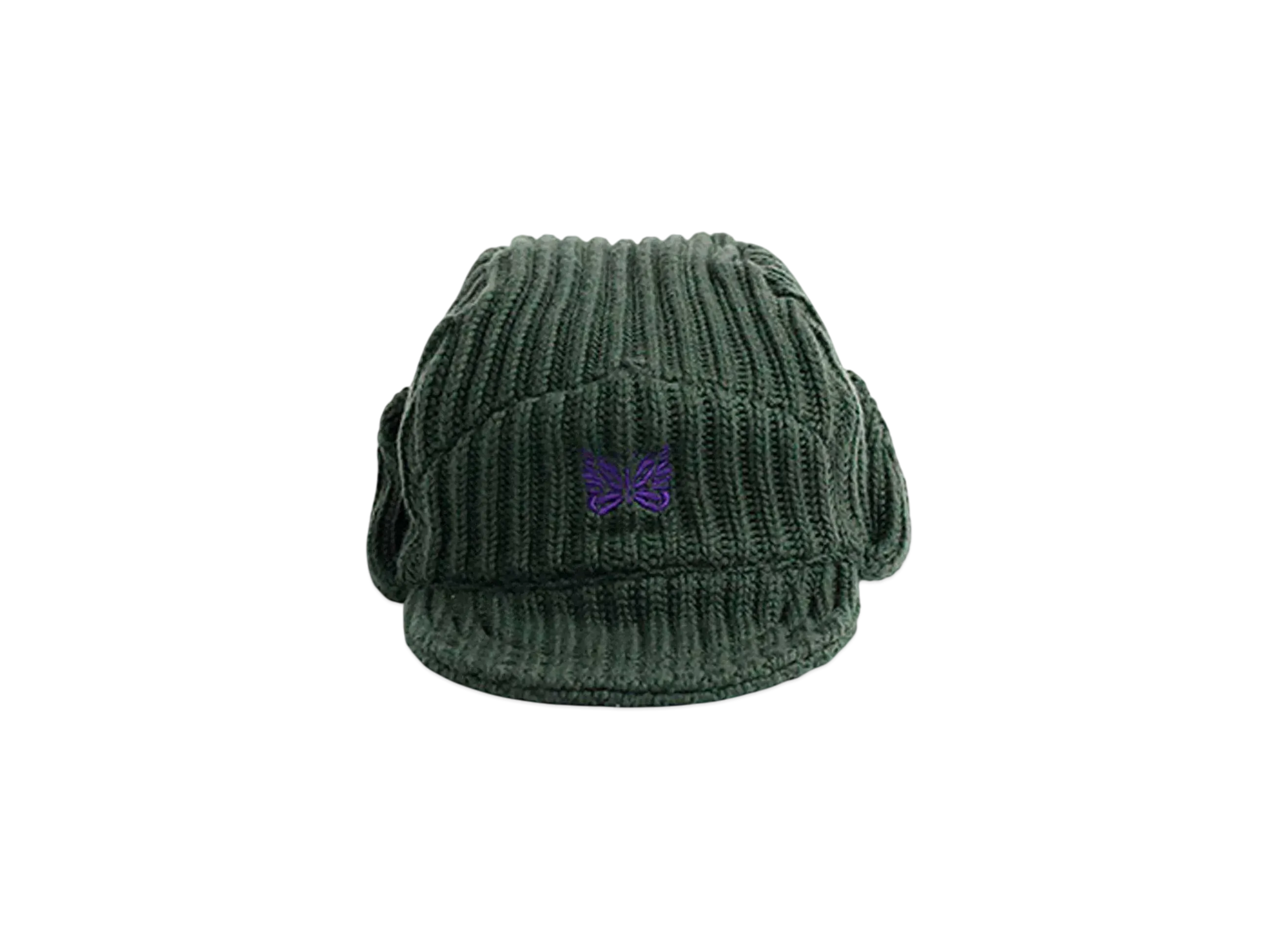 NEEDLES Merino Wool Bird Shooting Cap "Green" NS065