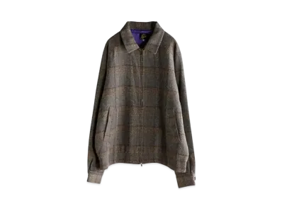 NEEDLES Twill Plaid Sport Jacket "Dark Brown" NS101