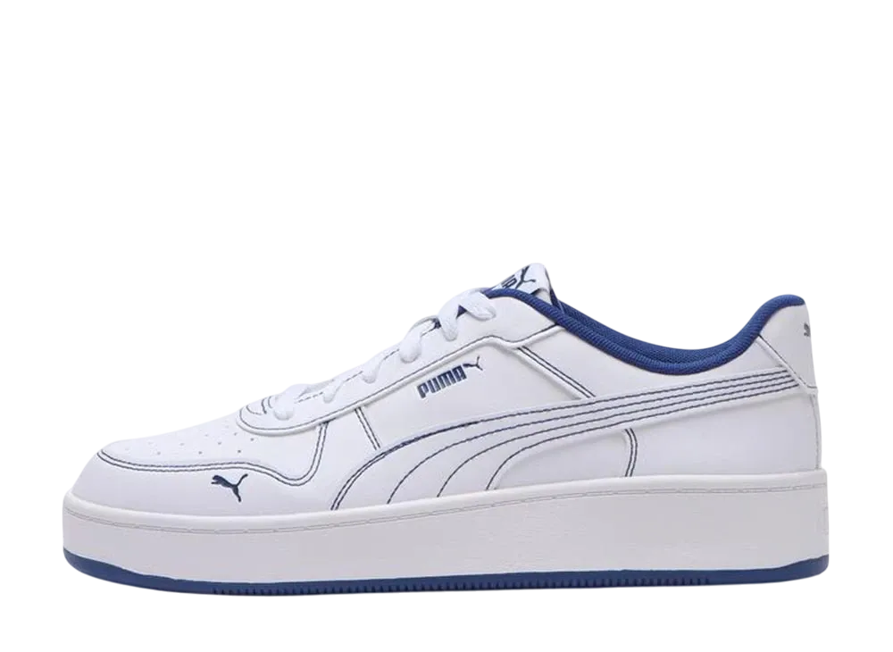 プーマ スカイネオ ライト ワイド "ホワイト/クライドロイヤル"