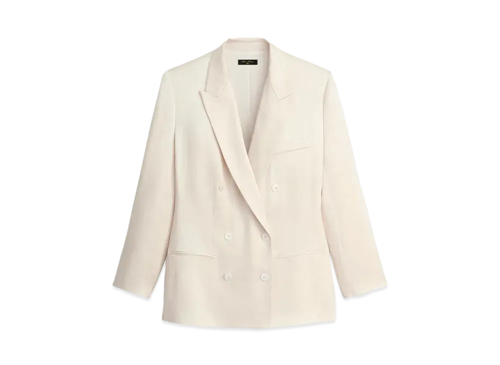 ZARA x Kate Moss Double Breast Blazer "Ivory"