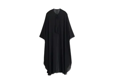 ZARA x Kate Moss Long Tassel Cape "Black"