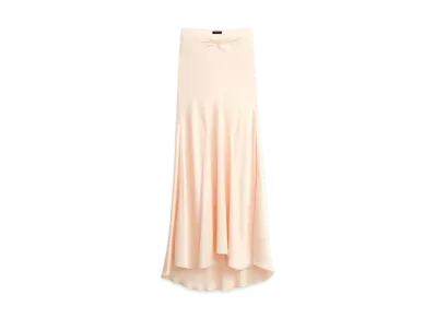 ZARA x Kate Moss Pleats Long Skirt "Pale Pink"
