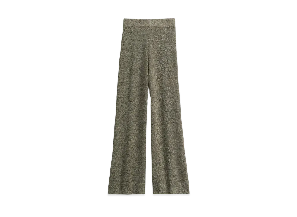 ZARA x Kate Moss Metallic Thread Pants "Gold"