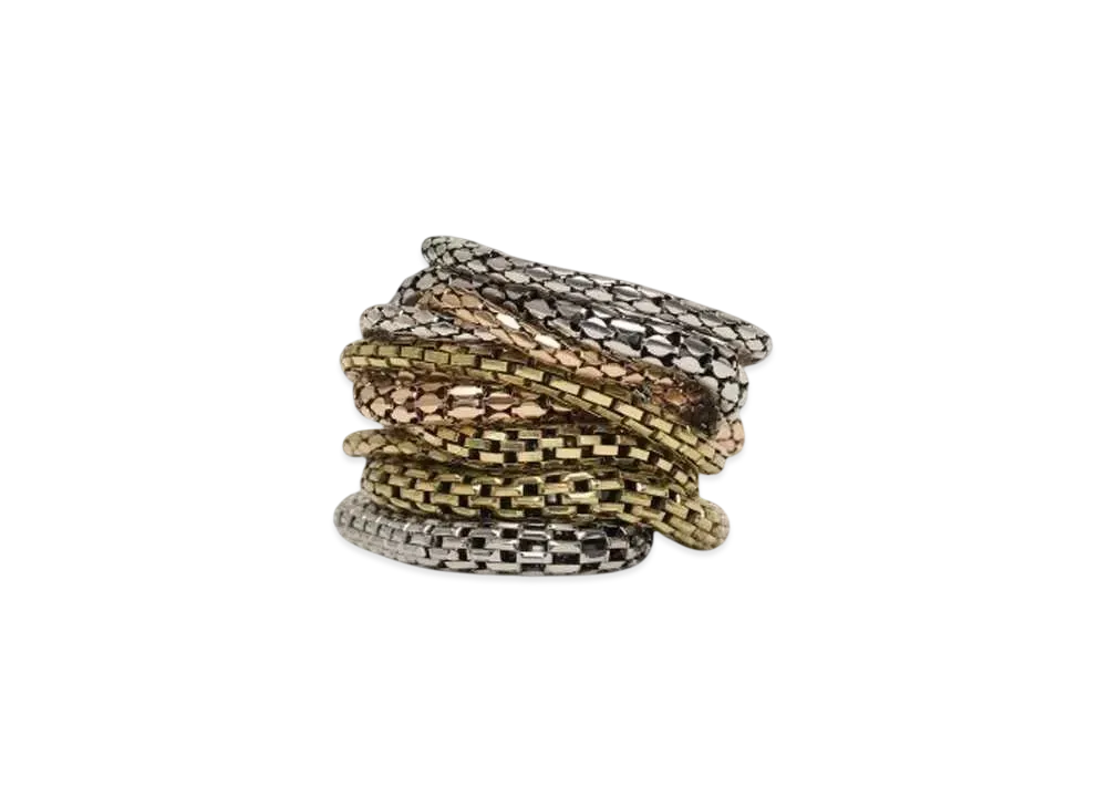 ZARA x Kate Moss Stretch Bracelet Set "Gold/Silver"