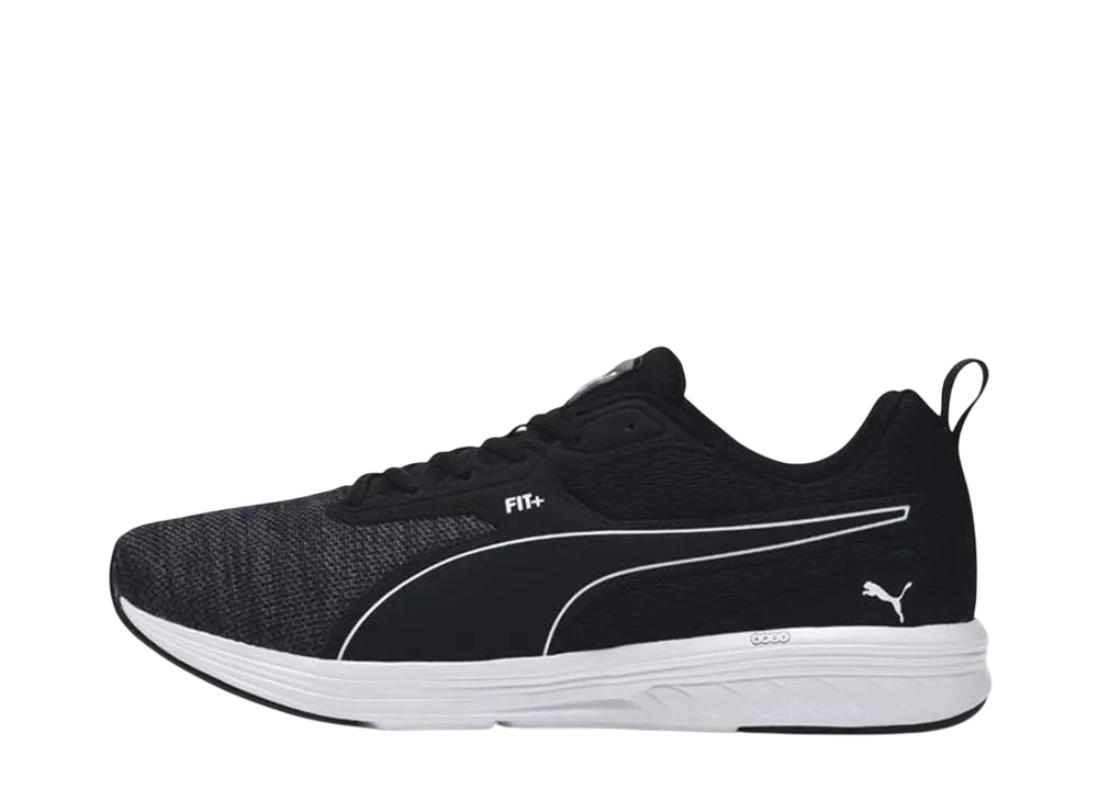 プーマ ウィメンズ コメット2 ワイド "ブラック/アスファルト/ホワイト"