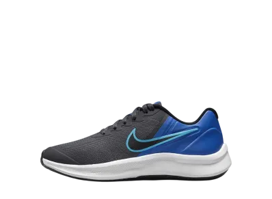 Nike GS Star Runner 3 "Iron Grey/Blue Lightning/Racer Blue/Black"