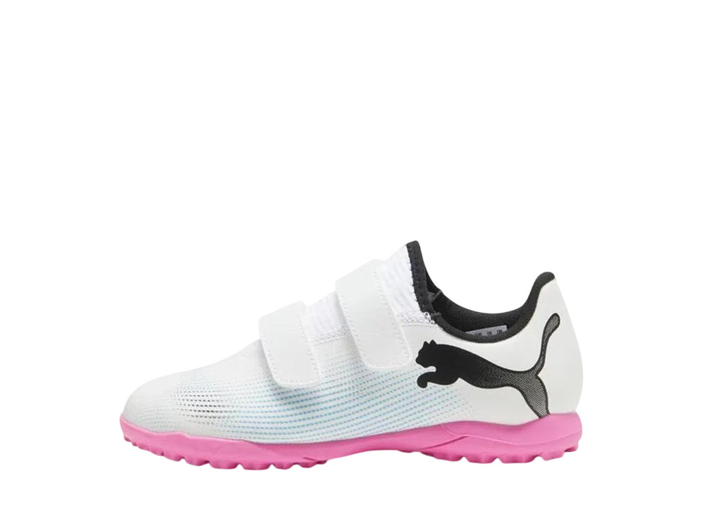 プーマ PS フューチャー7 プレイ TT V "ホワイト/ブラック" (キッズ)