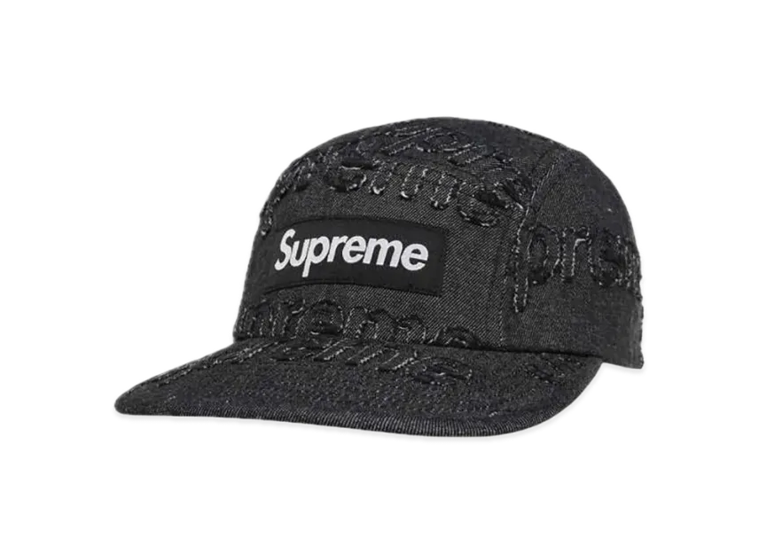 Supreme Lasered Denim Camp Cap Supreme Lasered Denim Camp Cap