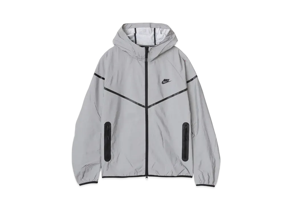 Nike Tech Wovern Flash Jacket "Reflect Silver/Black"