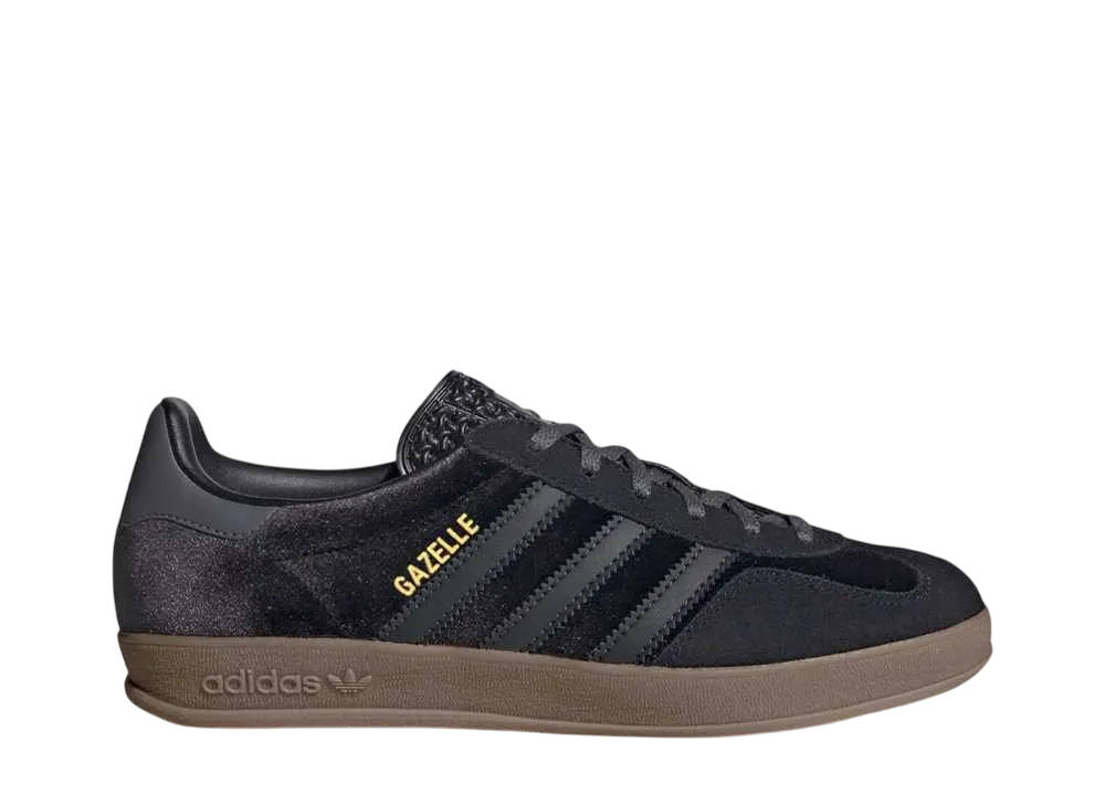 adidas Women's Gazelle Indoor "Core Black/Carbon/Grey Five"