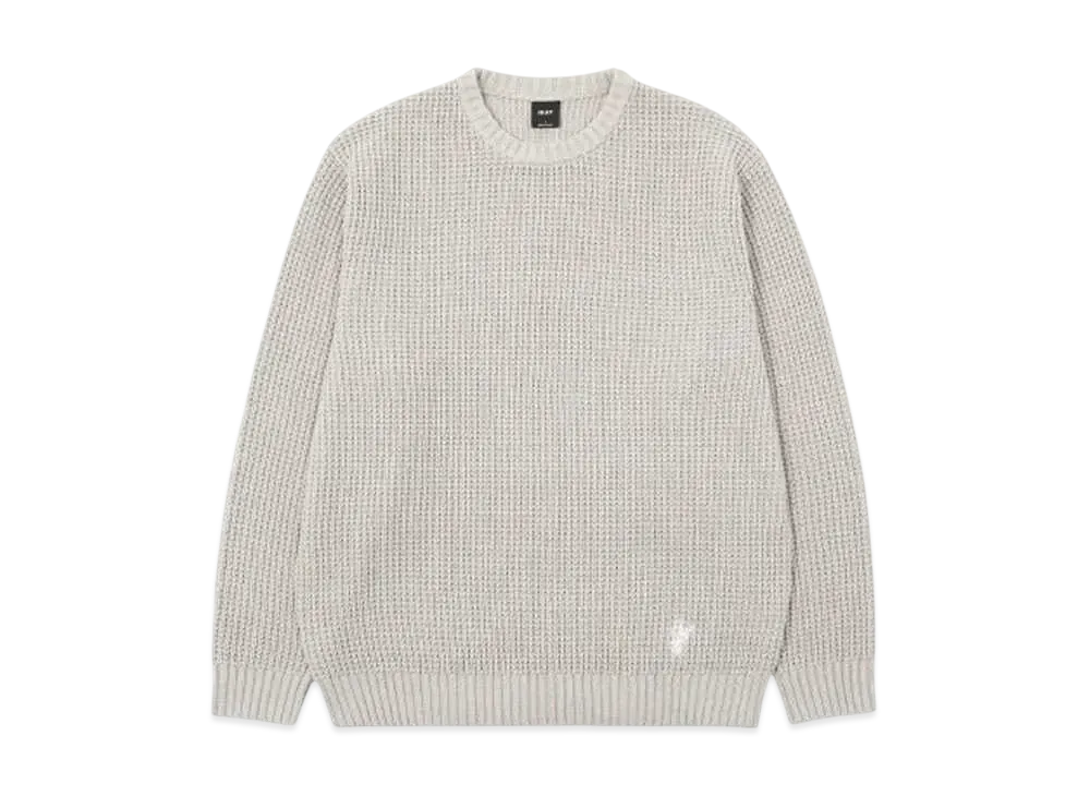 HUF Winter 24 1984 Crewneck Sweater "Greige"