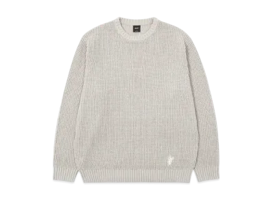 HUF Winter 24 1984 Crewneck Sweater "Greige"