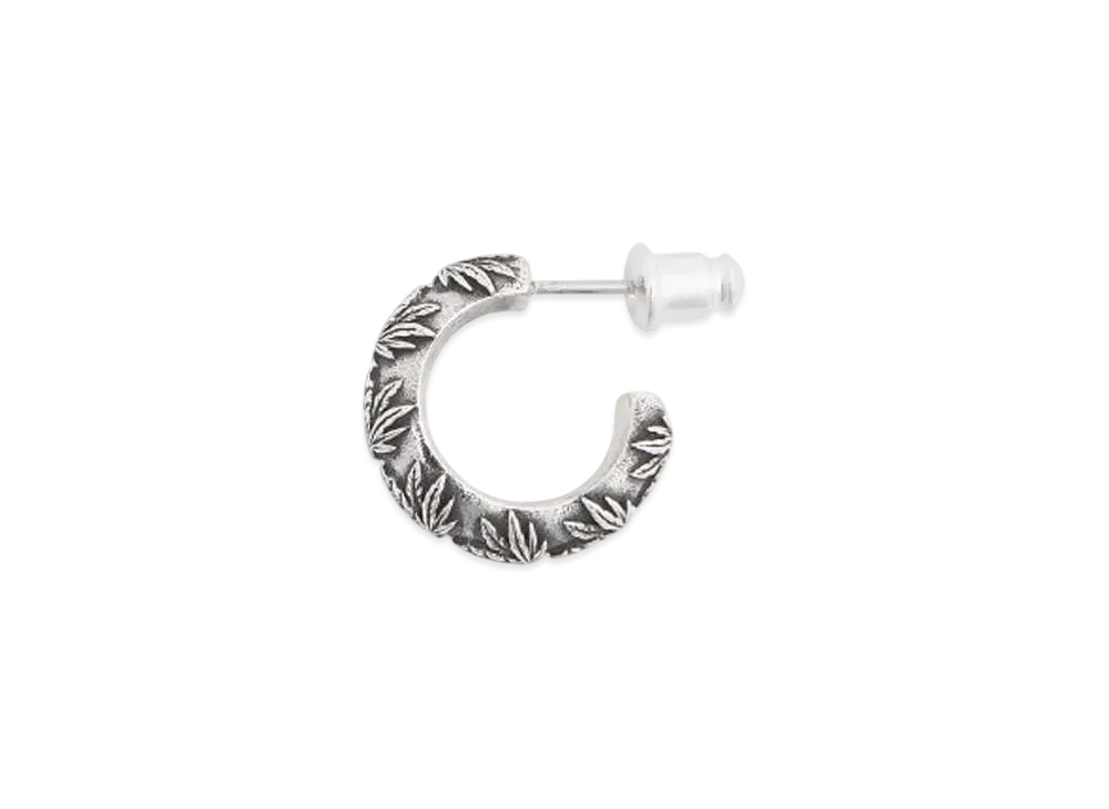 HUF Winter 24 Plantlife Hoop Pierce "Silver"