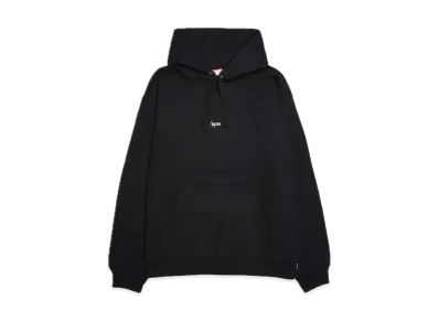 Supreme Micro Logo Hooded Sweatshirt "Black"