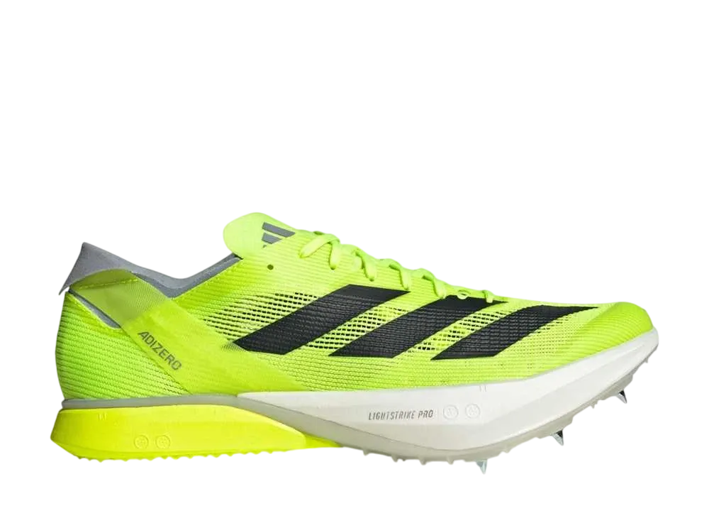 アディダス アディゼロ アバンチ "ルシッドレモン/コアブラック/ヘイローシルバー"