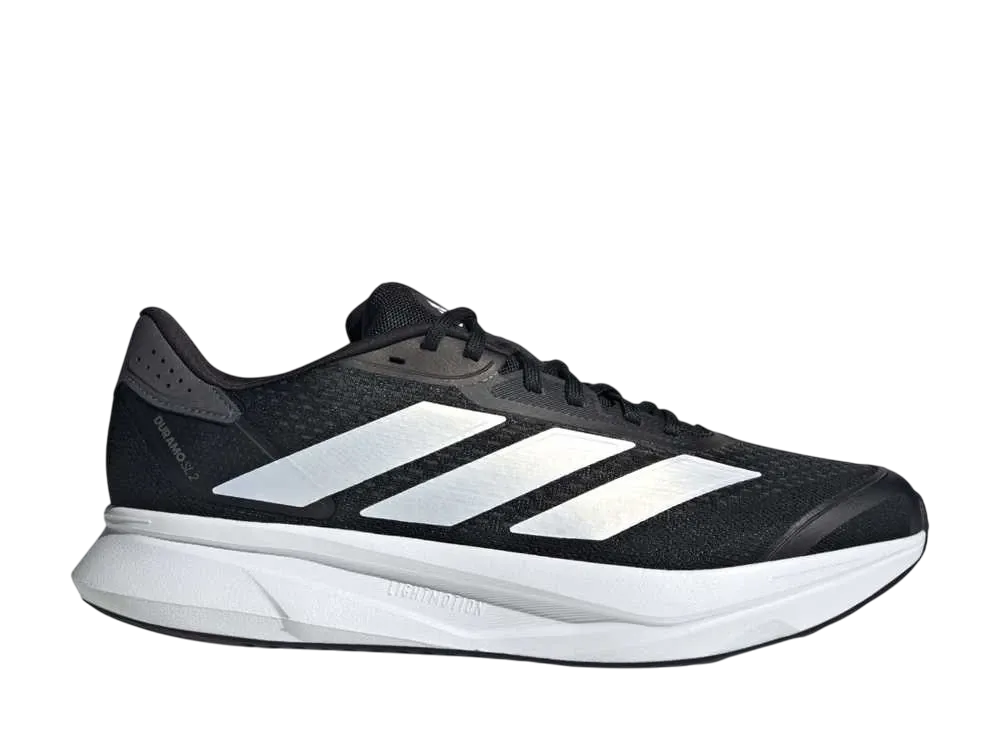 アディダス デュラモ SL2 ワイド ランニング "コアブラック/クラウドホワイト/グレーファイブ"