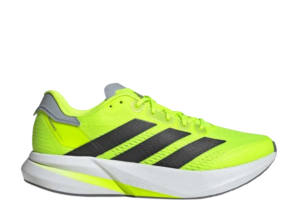 アディダス アディゼロ デュラモ スピード2 ランニング "ルシッドレモン/コアブラック/ヘイローシルバー"