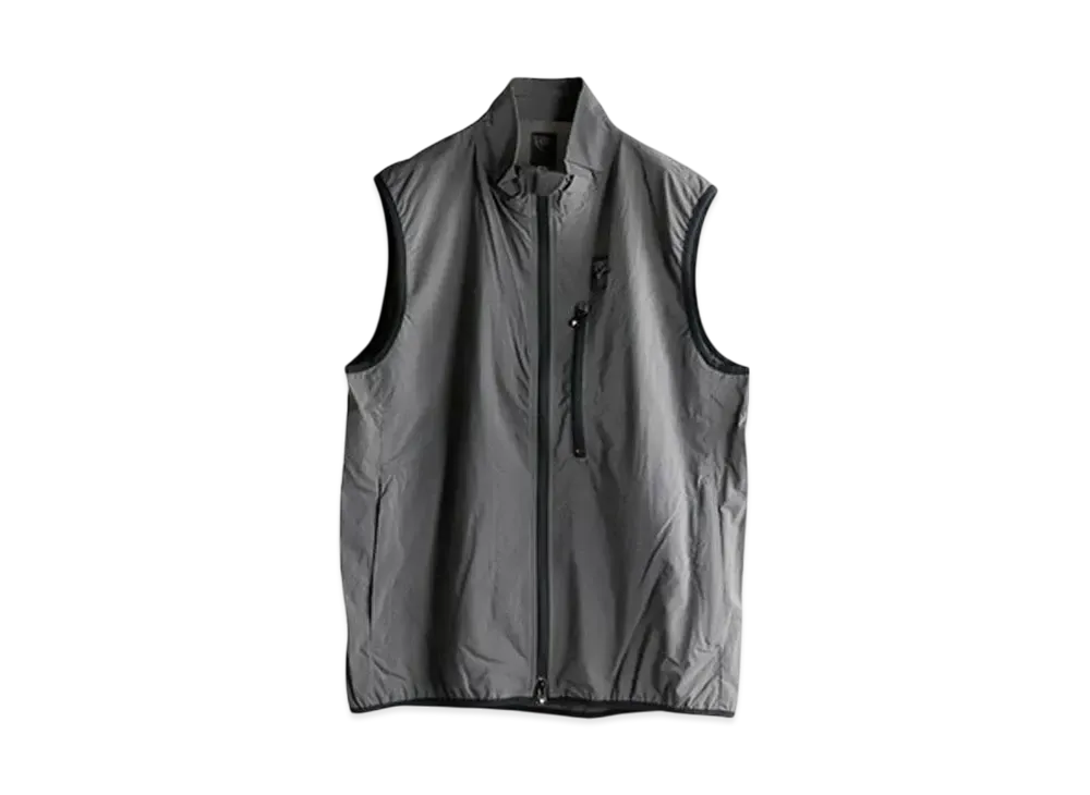 SOUTH2 WEST8 Packable Vest Nylon Typewriter "Grey" OT484