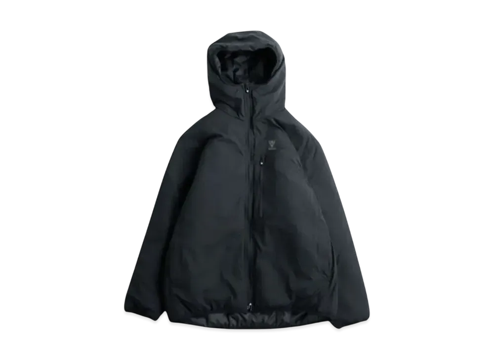 SOUTH2 WEST8 Peach Skin Insulator Zip Parka Jacket "Black" PU483