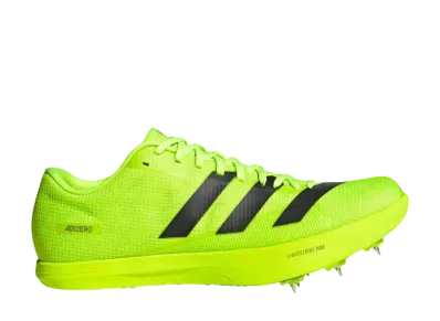 adidas Adizero Long Jump "Lucid Lemon/Core Black/Silver Metallic"