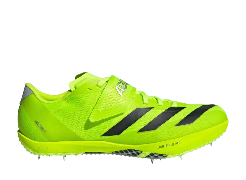 アディダス アディゼロ HJ トラック アンド フィールド "ルシッドレモン/コアブラック/シルバーメタリック"