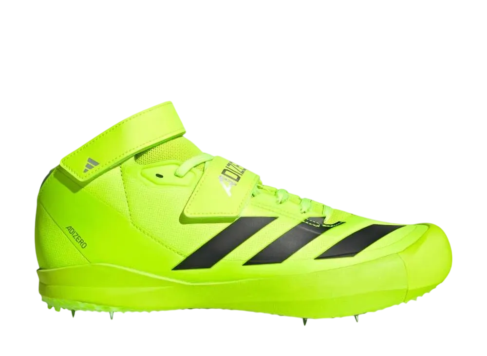 アディダス アディゼロ ジャベリン ランニング "ルシッドレモン/コアブラック/シルバーメタリック"