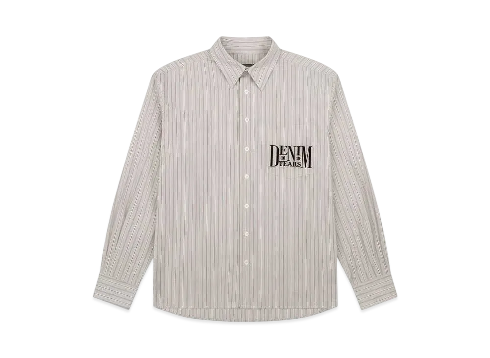 DENIM TEARS Institute Shirt "Tan"