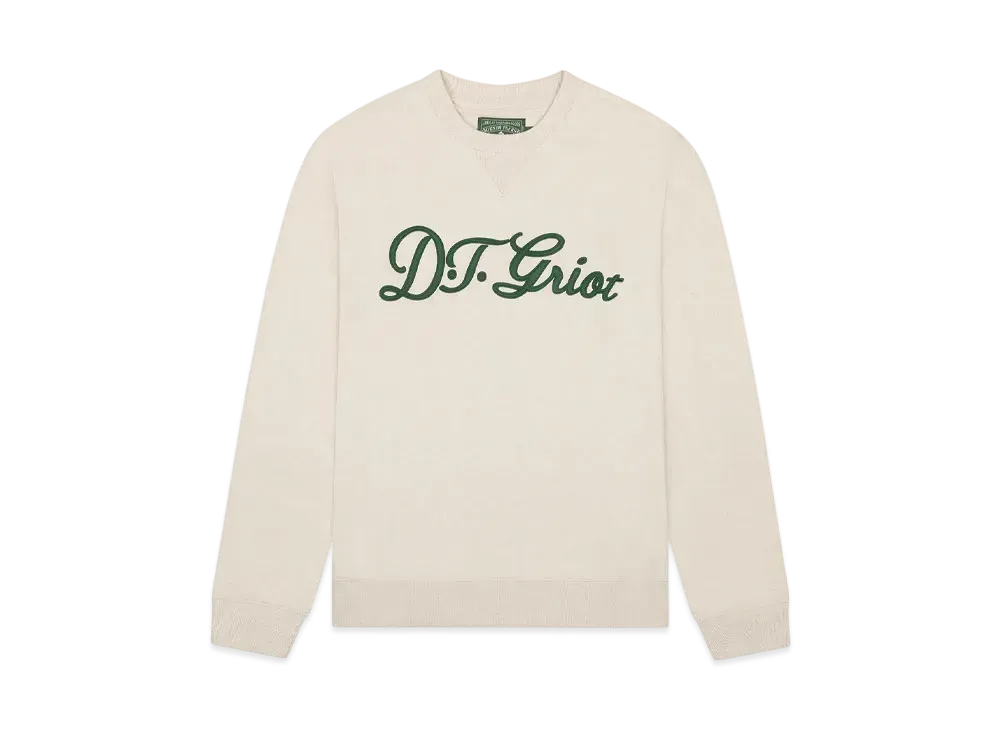 DENIM TEARS Griot Crewneck "Natural"