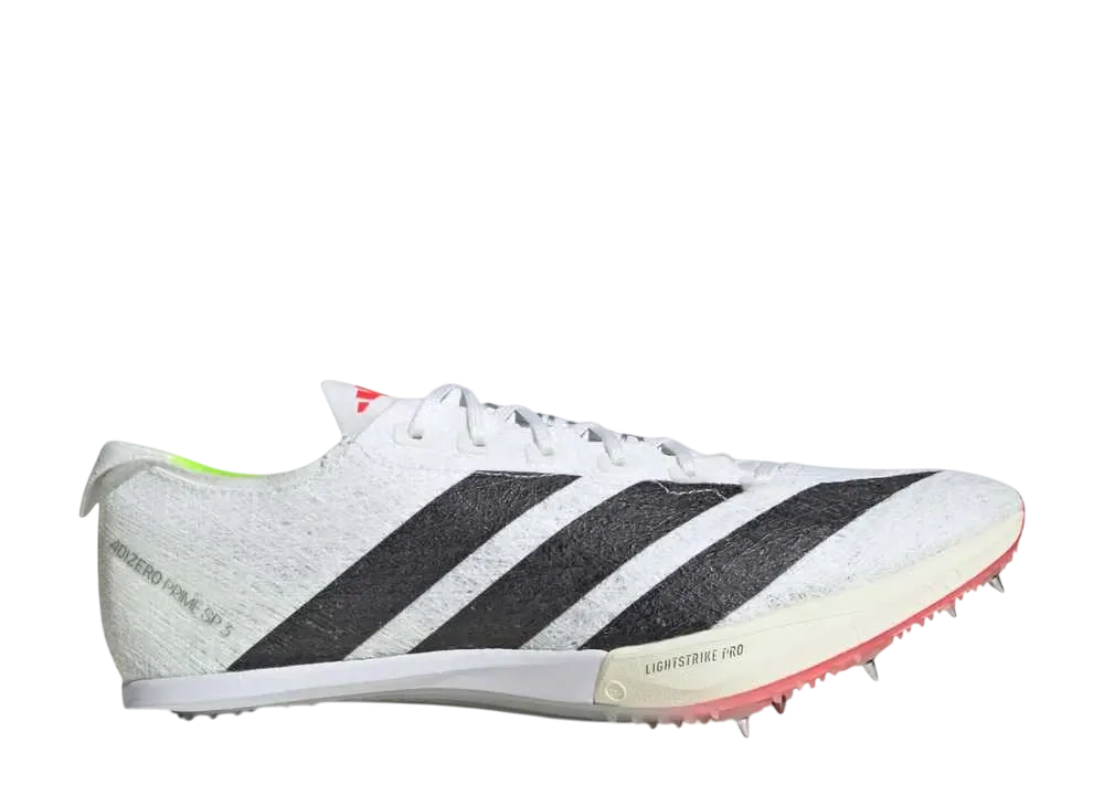 アディダス アディゼロ プライム SP 3 ストラング "クラウドホワイト/コアブラック/ルシッドレッド"