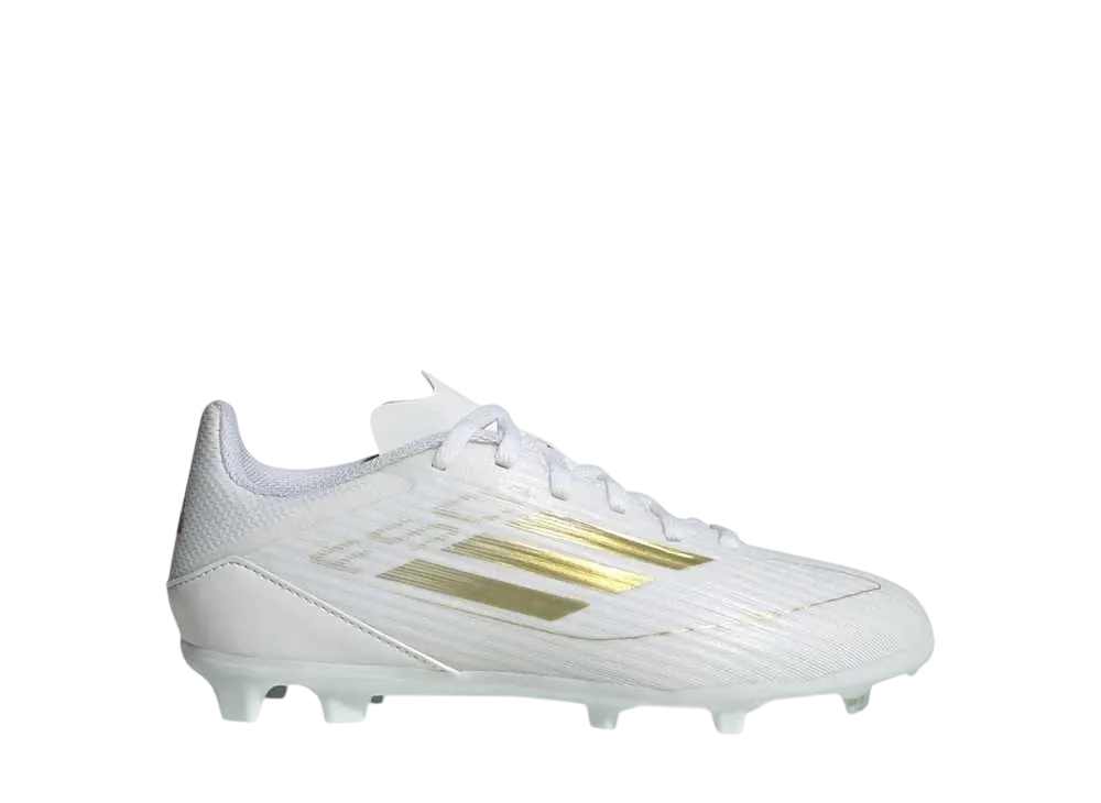 adidas GS F50 League "Cloud White/Gold Metallic/Cloud White"