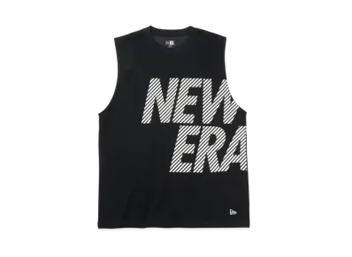 NEW ERA Performance Apparel Performance Muscle Tank Big Logo "Black/White"