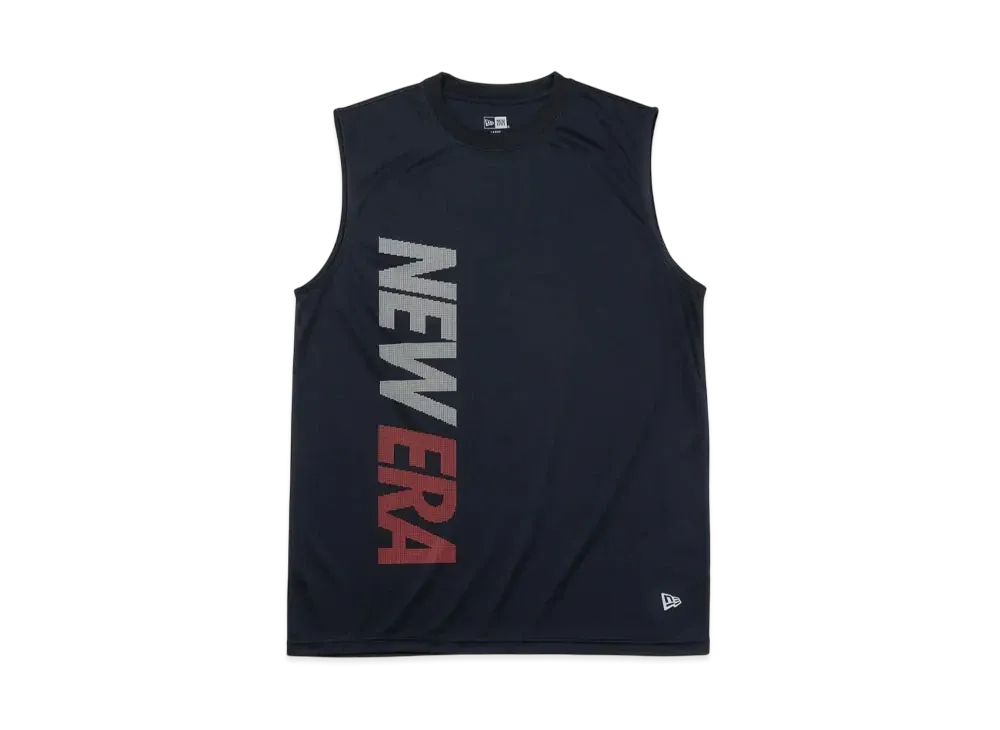 NEW ERA Performance Apparel Tech Tank Top Vertical Dot Logo "Navy"