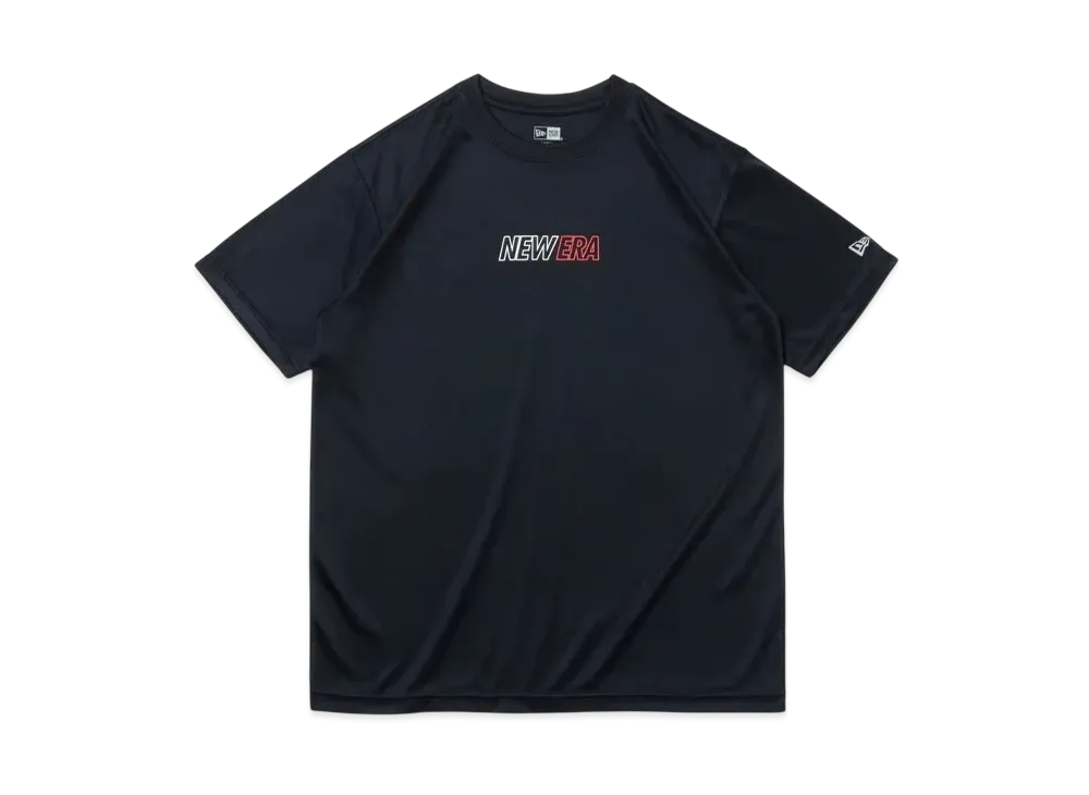 NEW ERA Performance Apparel Short Sleeve Tech T-shirt Rear Classic Logo "Navy"