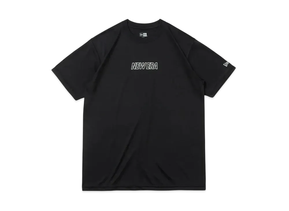 NEW ERA Performance Apparel Short Sleeve Tech T-shirt Rear Classic Logo "Black"