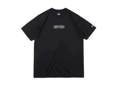 NEW ERA Performance Apparel Short Sleeve Tech T-shirt Rear Classic Logo "Black"