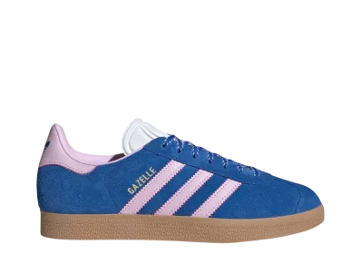 adidas Women's Gazelle "Blue/Orchid Fusion/Gum"