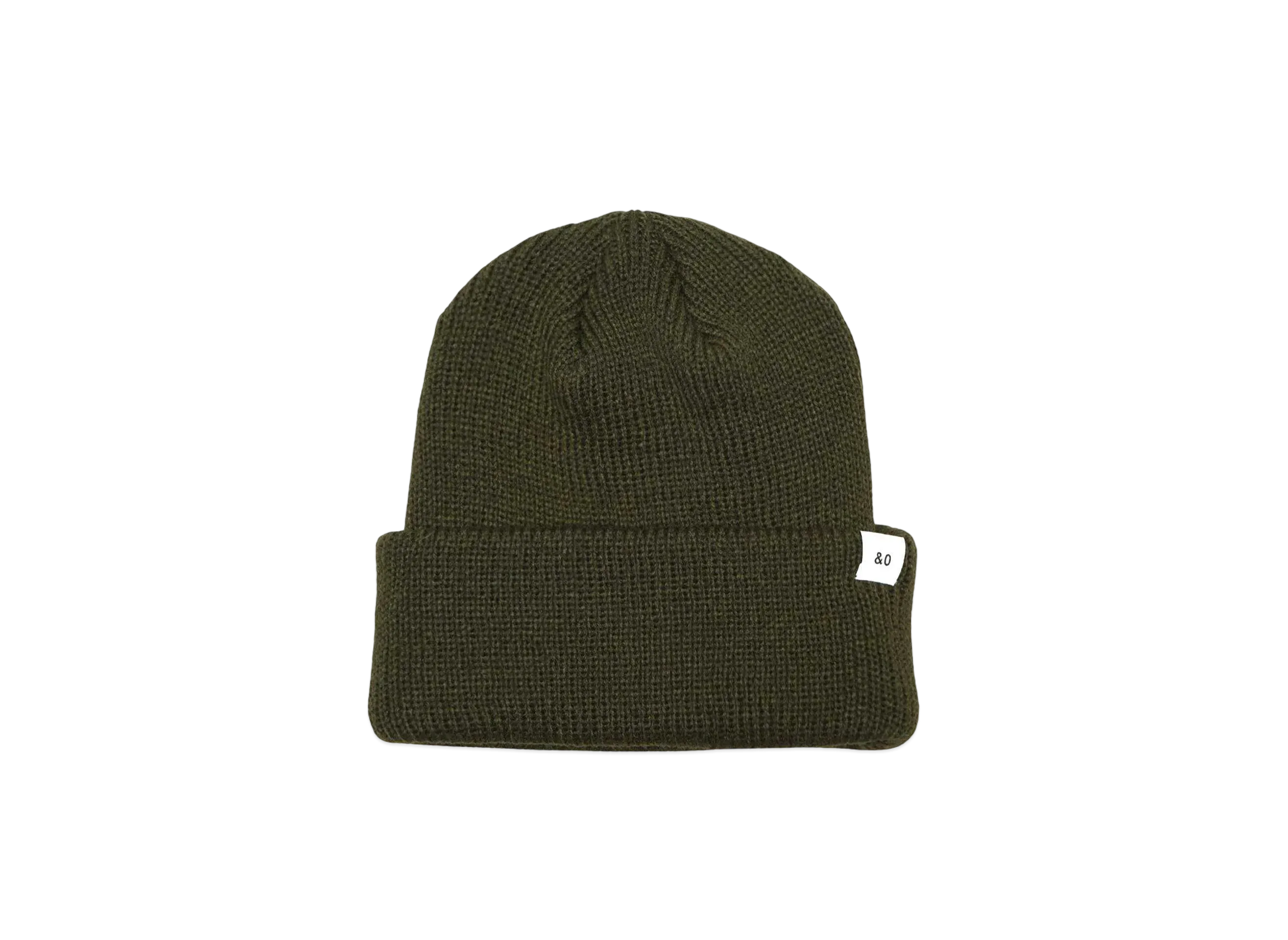 Bedwin & the heartbreakers ACRYLIC WATCH CAP "ROBERT" "OLIVE"