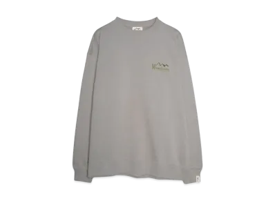 MANASTASH TWIN PEAKS SWEATSHIRTS "GRAY"