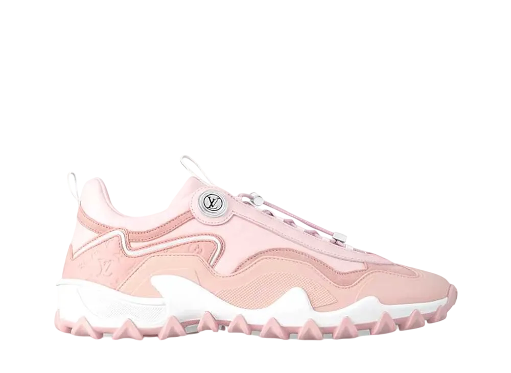 ルイヴィトン ウィメンズ LV ラッシュ ライン スニーカー "ピンク"