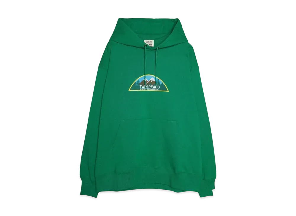 MANASTASH TWIN PEAKS HOODIE "GREEN"