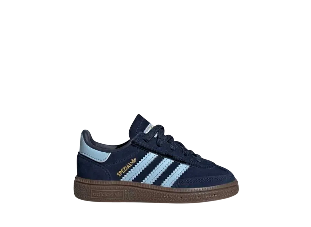 アディダスオリジナルス TD ハンドボール スペツィアル コンフォートクロージャーエラスティックレース "カレッジネイビー/クリアスカイ/ガム" (キッズ)