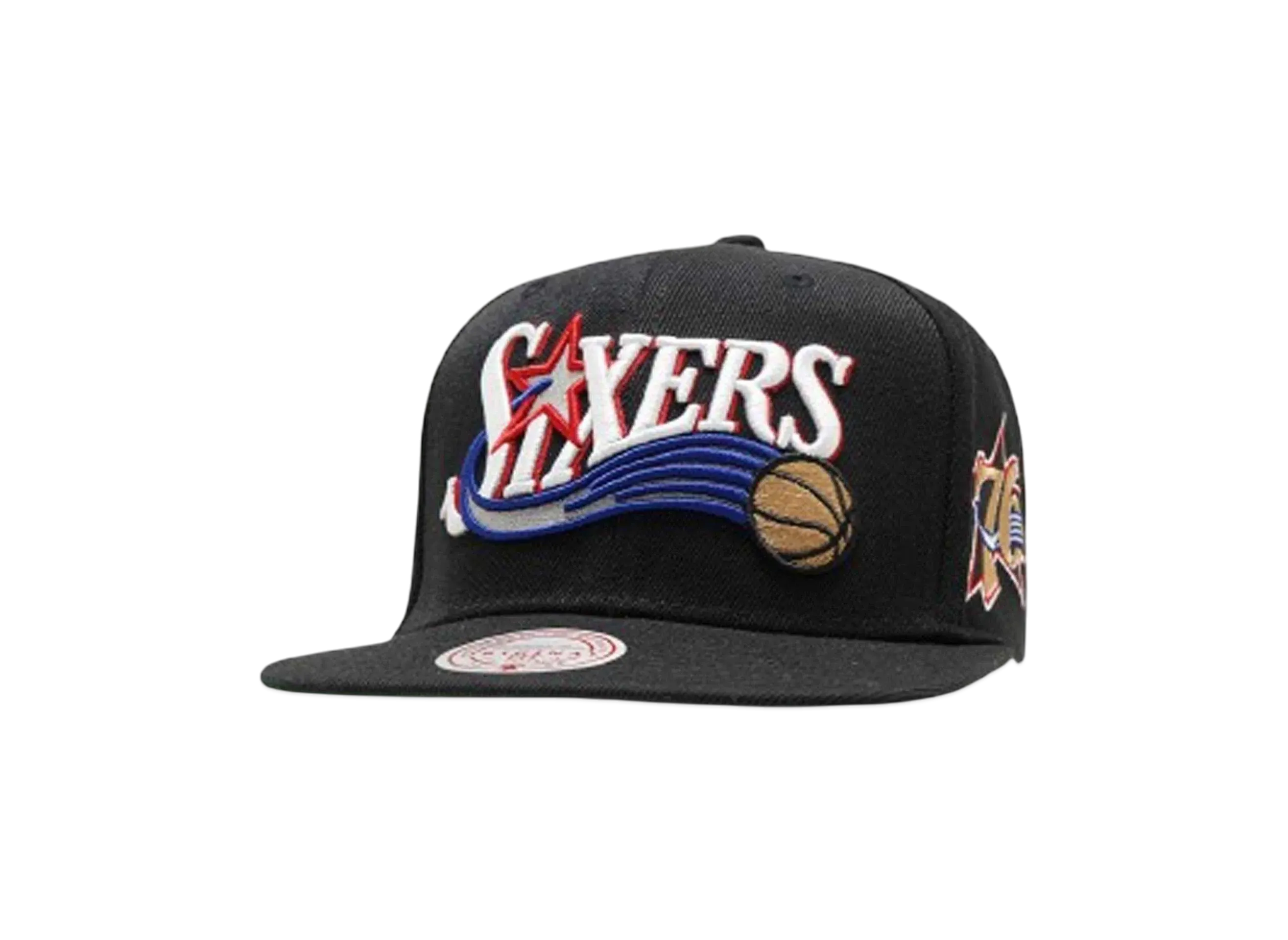 Mitchell&Ness NBA TRIPLE PLAY SNAPBACK HWC 76ERS "BLACK"