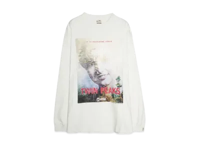 MANASTASH TWIN PEAKS L/S TEE 02 "WHITE"