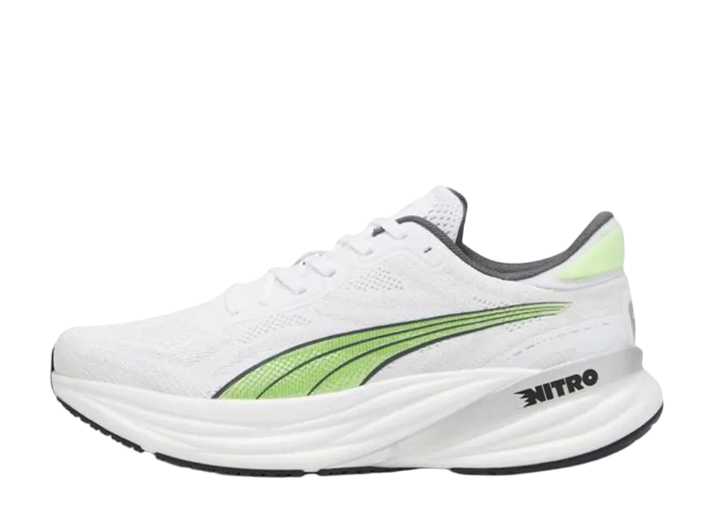 プーマ マグニファイ ニトロ2 "ホワイト/グレーシャルグレー"