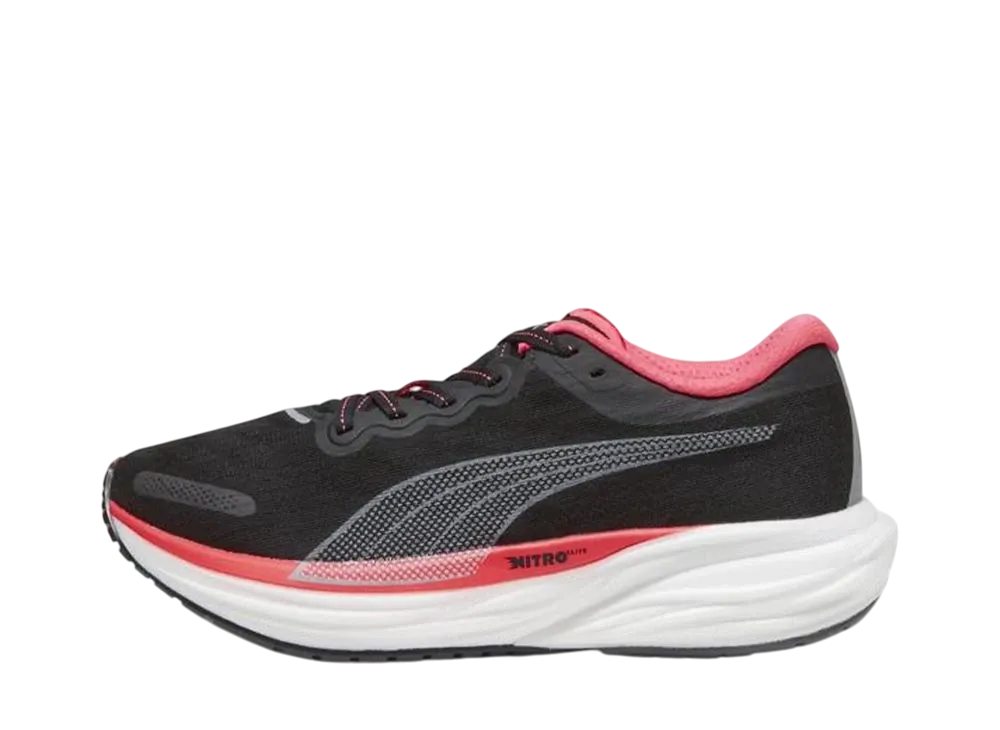 プーマ ウィメンズ ディヴィエイト ニトロ2 "ブラック/ファイヤーオーキッド"