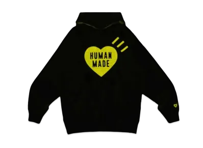 HUMAN MADE Heart Heavyweight Hoodie Shinsaibashi Parco / Yellow "Black"
