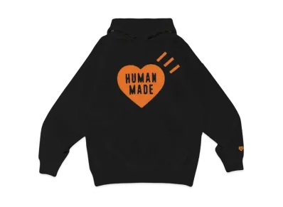 HUMAN MADE Heart Heavyweight Hoodie Shibuya Parco / Orange "Black"
