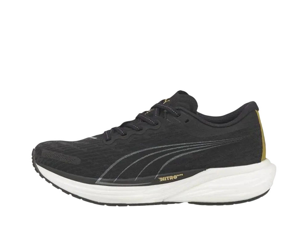 プーマ ウィメンズ ディヴィエイト ニトロ2 "ブラック/チームゴールド"