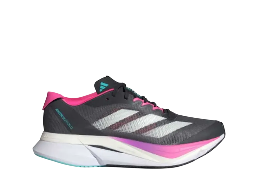 アディダス ウィメンズ アディゼロ ボストン12 "グレーファイブ/クリスタルジェイド/ルシッドピンク"